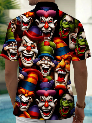 men's spooky shirt back view
