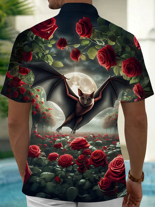 men's spooky shirt back view