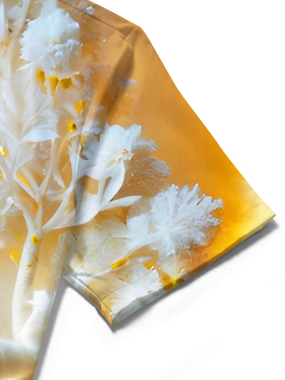 Funny Elf Floral Tree Men's Pocket Short Sleeve Shirts