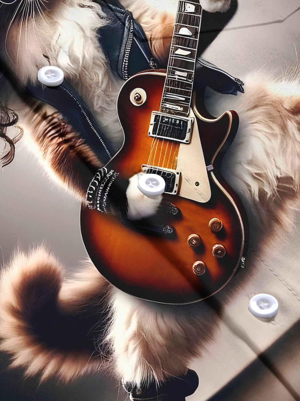 Rock Cat Men's Pocket Long Sleeve Shirts