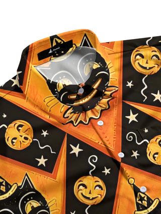 men's spooky shirt back view