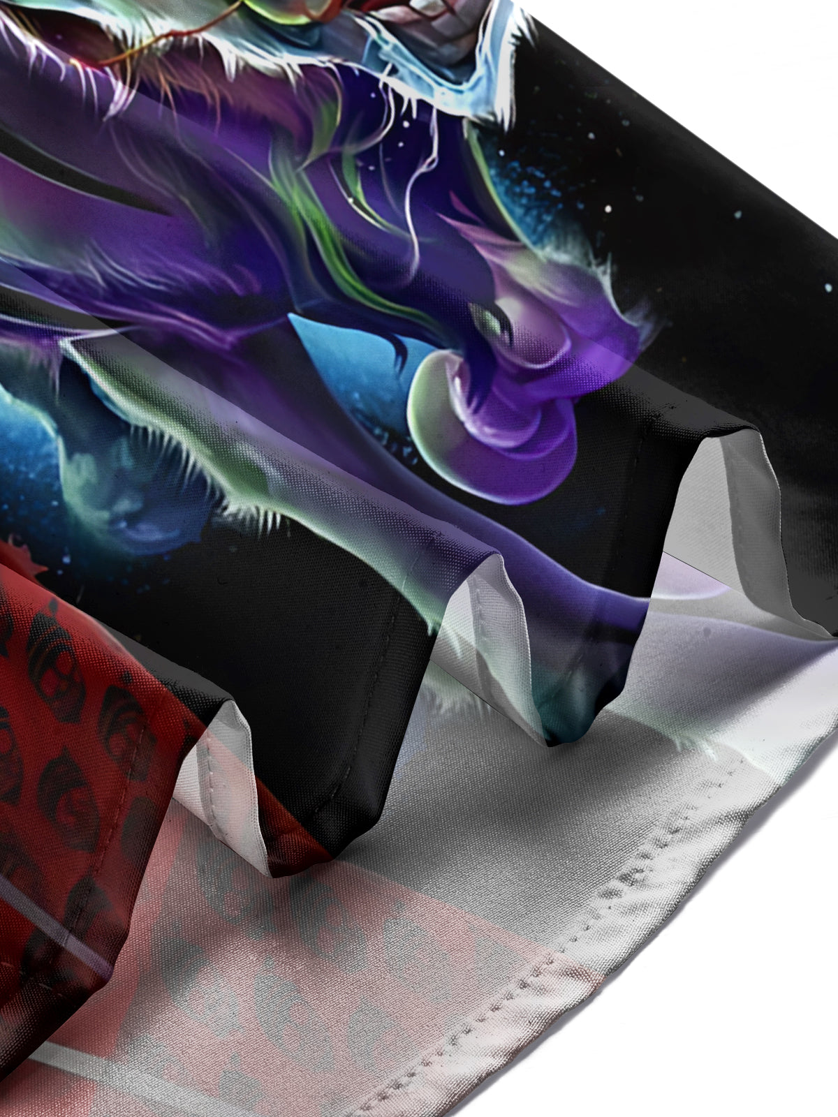 Christmas Reindeer Art Print Men's Pocket Long Sleeve Shirts