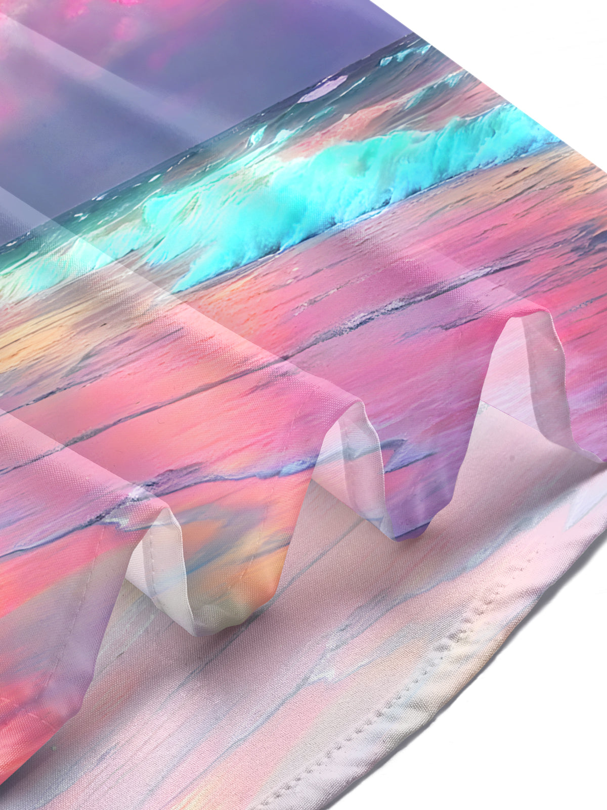 Cloud Tie Dye Men's Pocket Long Sleeve Shirts