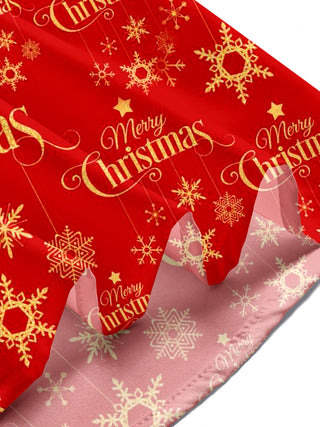 Men's long sleeve shirt Christmas pattern fabric texture close-up