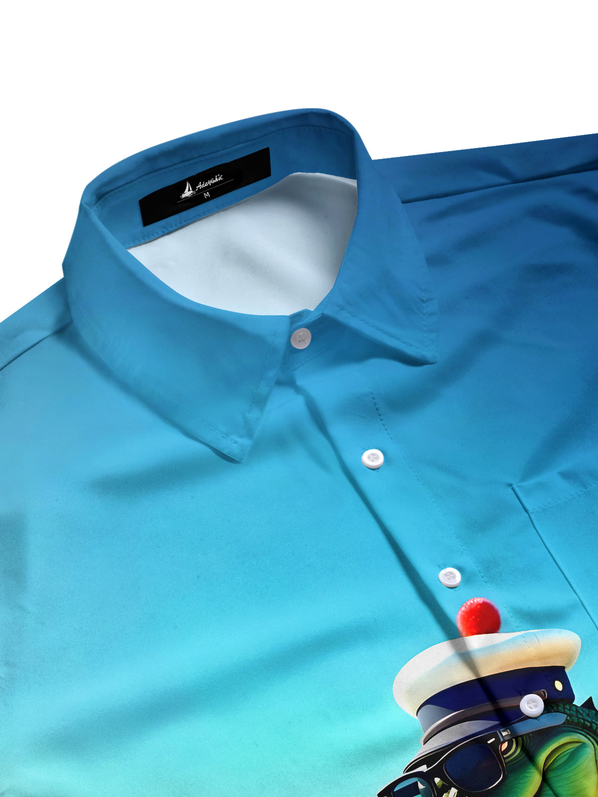 Crocodile Men's Pocket Short Sleeve Shirts