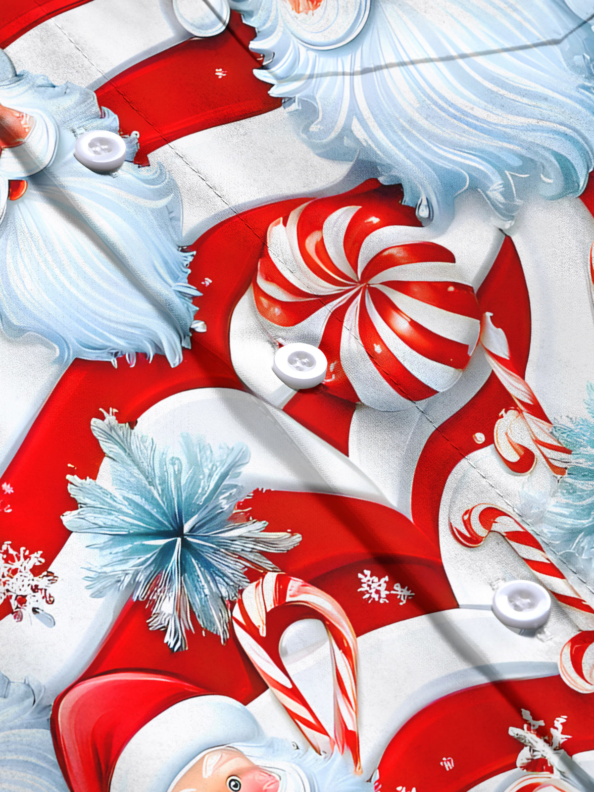 Christmas Men's Pocket Short Sleeve Shirts