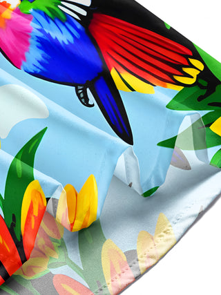 men's Hawaiian shirt tropical beach vacation