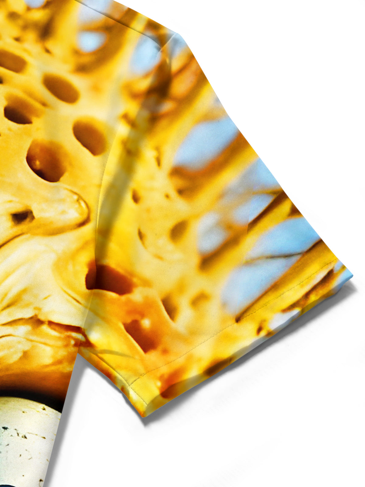 Funny Horror Art Relief Halloween Men's Pocket Short Sleeve Shirts