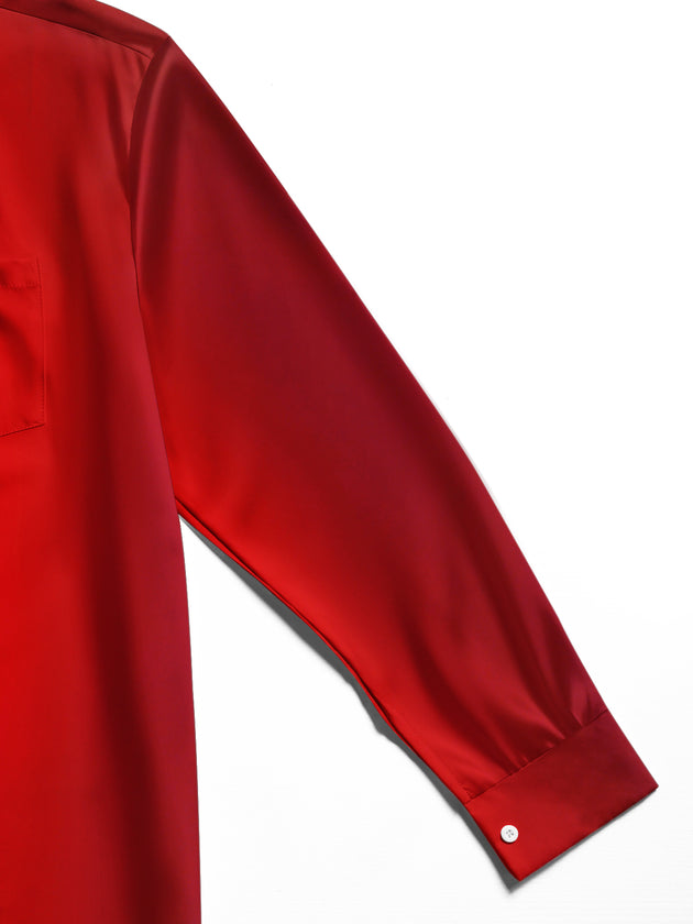 men's printed shirt close-up full sleeve