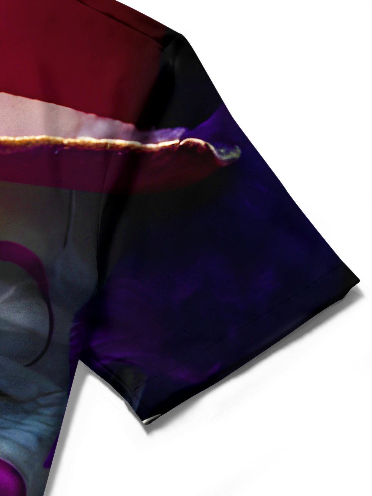 Funny Joker Halloween Men's Pocket Short Sleeve Shirts