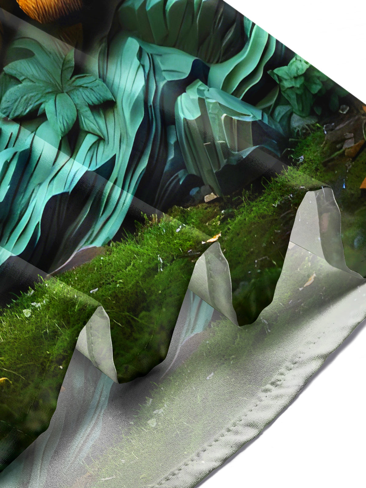 Tiger Art Relief Men's Pocket Long Sleeve Shirts