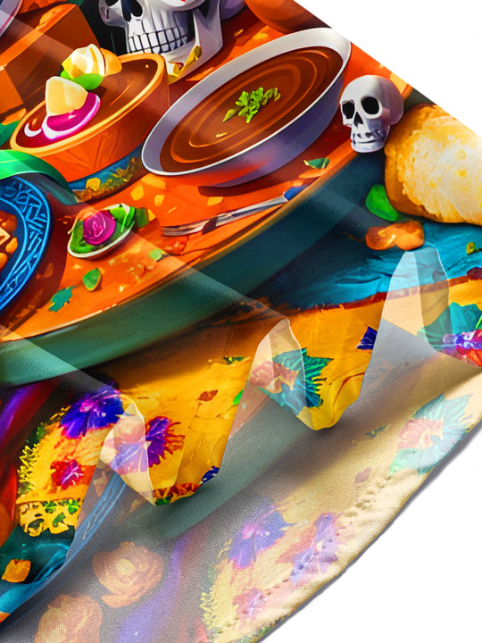 men's colorful cactus print shirt summer vacation