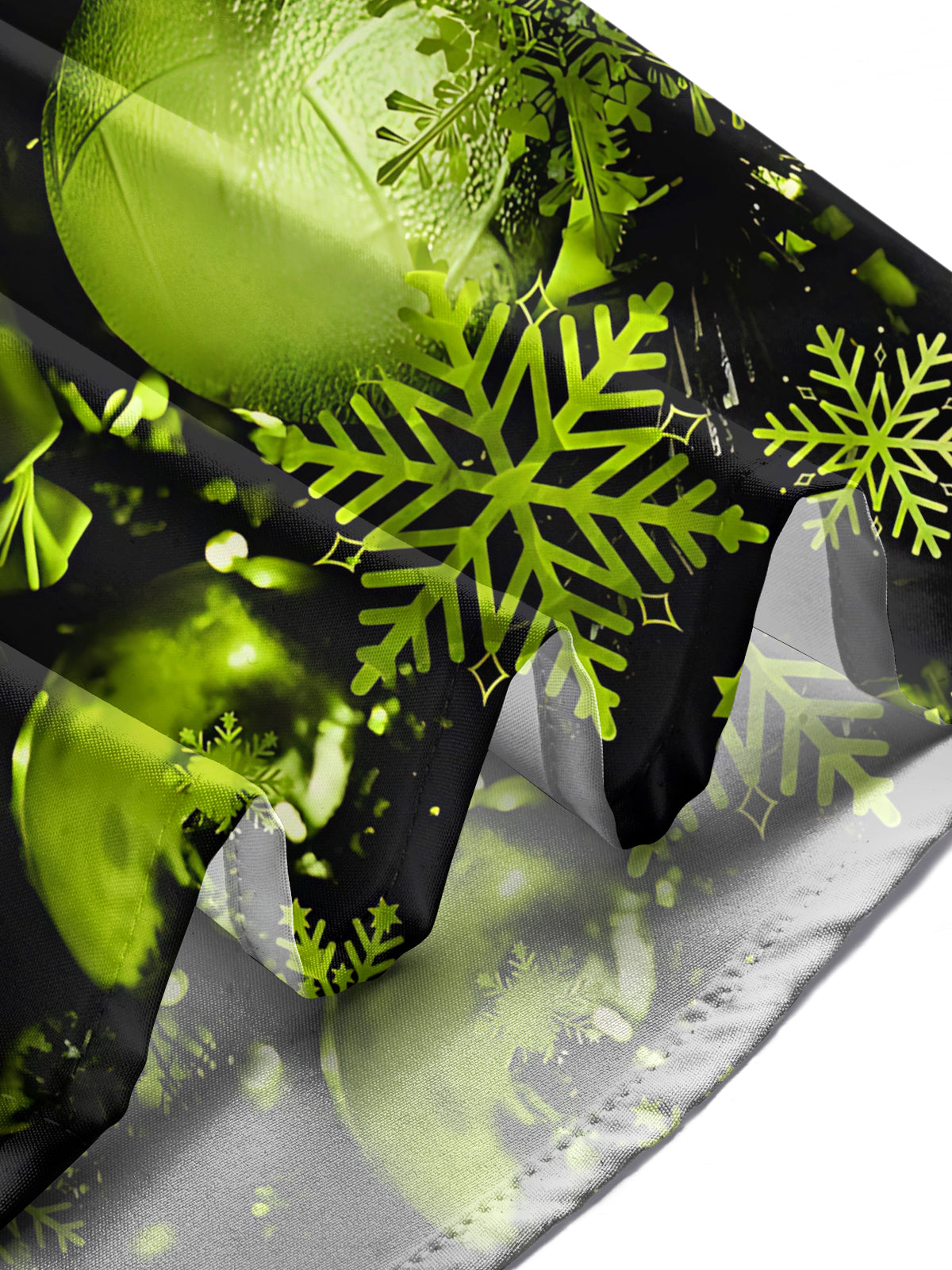 Christmas Print Men's Pocket Long Sleeve Shirts