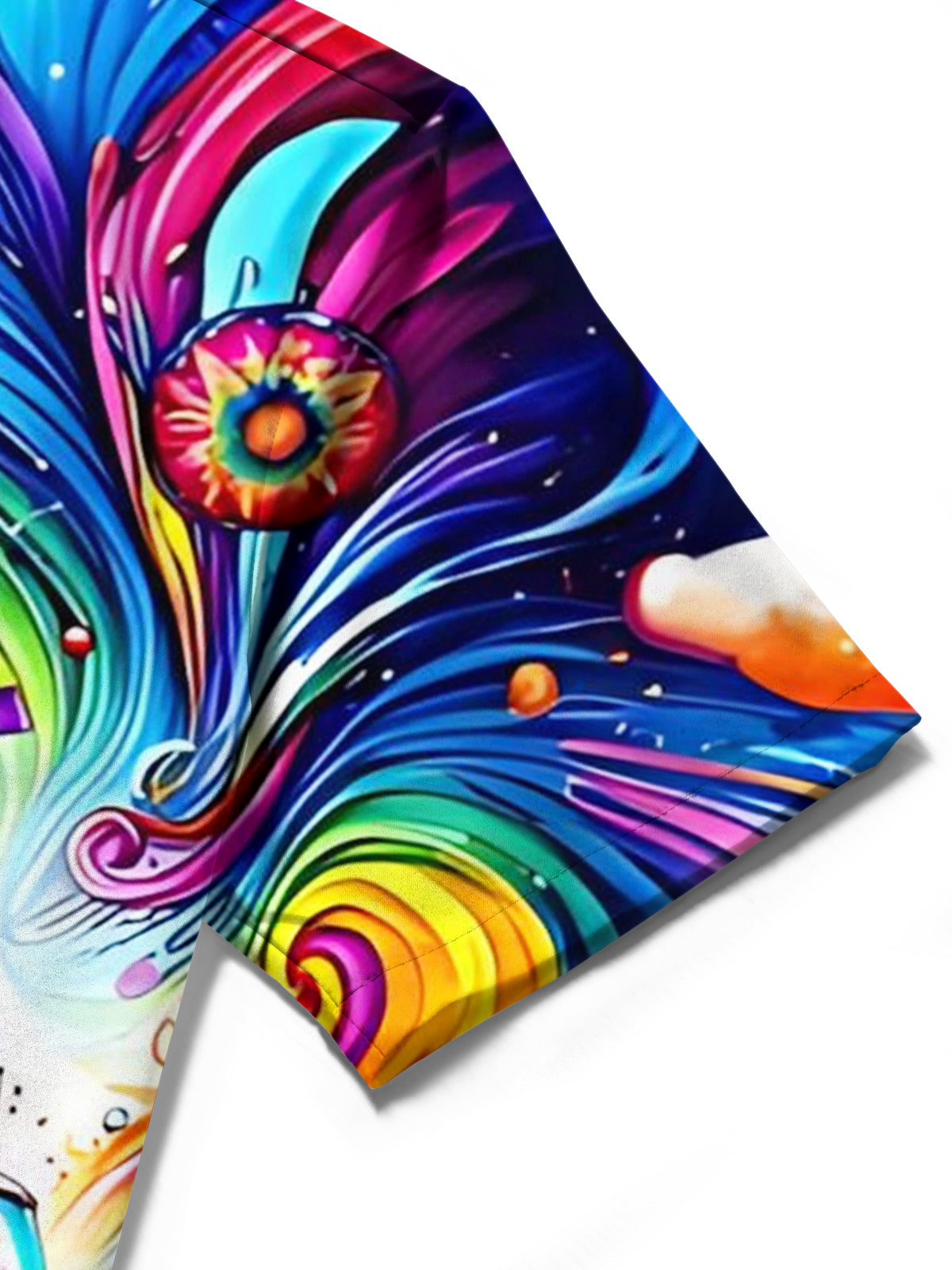 Car Print Men's Pocket Short Sleeve Shirts