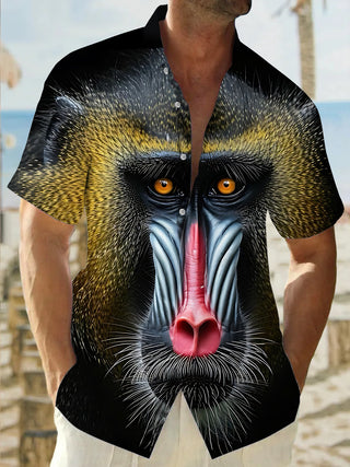 men's shirt front view