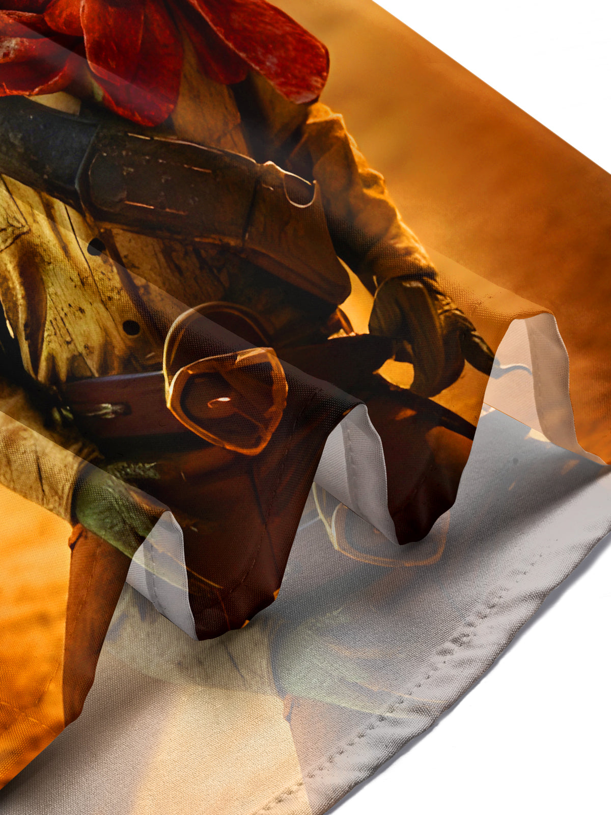 Funny Chameleon Western Cowboy Men's Pocket Long Sleeve Shirts