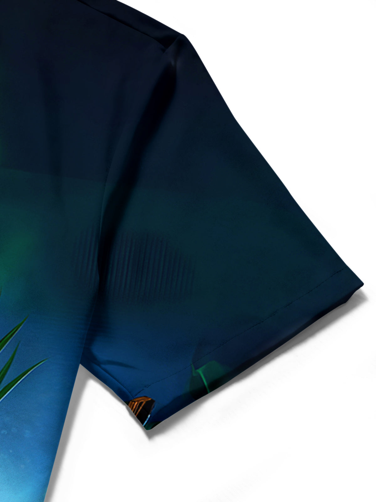 Funny Vegetable Onion Skull Men's Pocket Short Sleeve Shirts