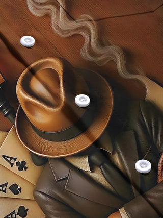 men's vintage style short sleeve flat lay shirt