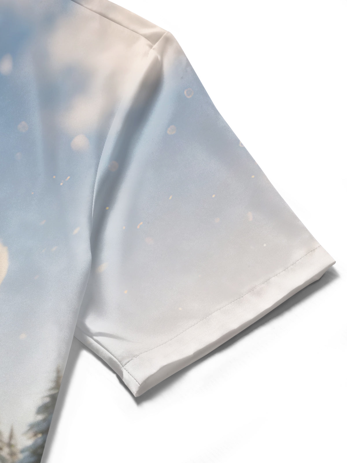 Rabbit Print Men's Pocket Short Sleeve Shirts