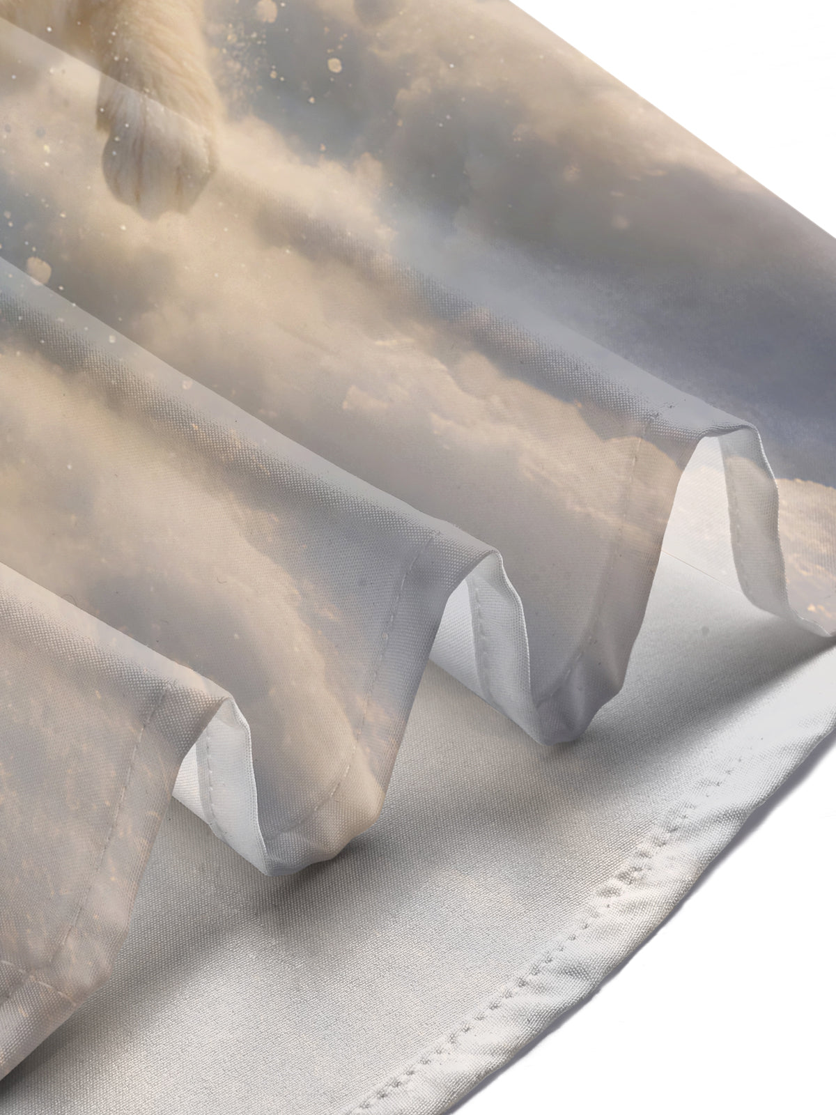 Rabbit Print Men's Pocket Short Sleeve Shirts