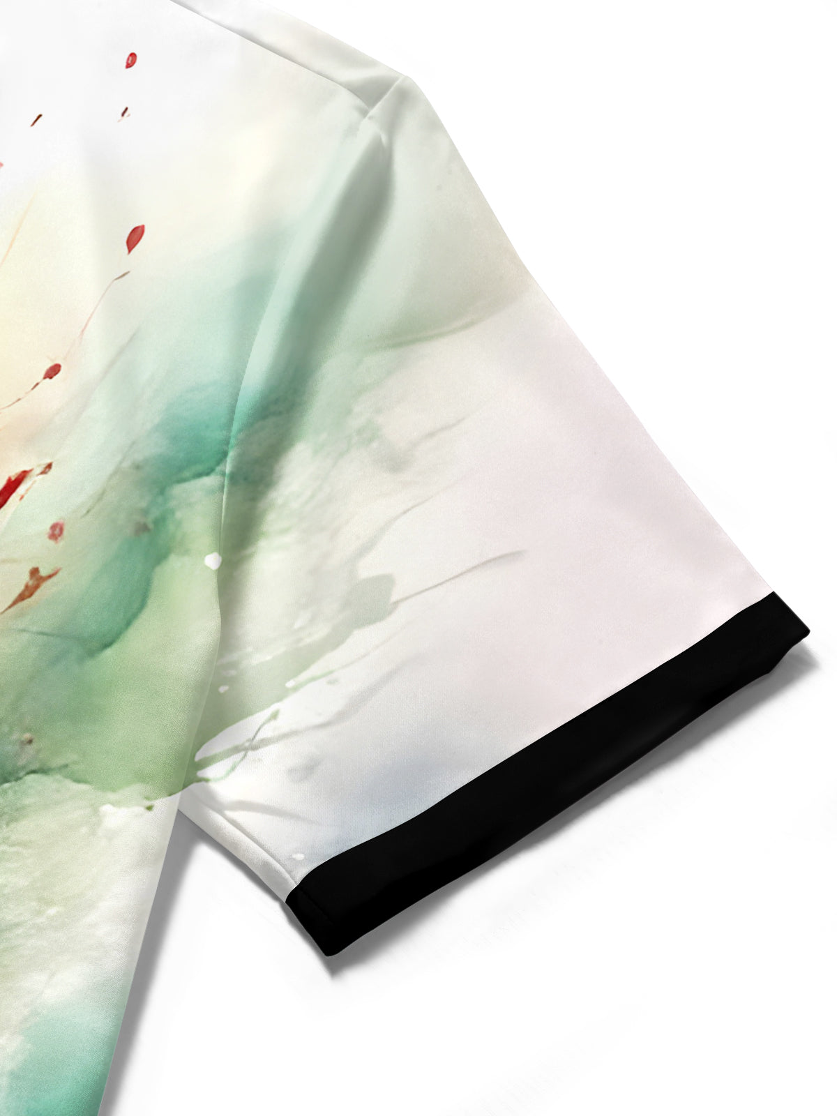 Snowflake Men's Pocket Short Sleeve Shirts