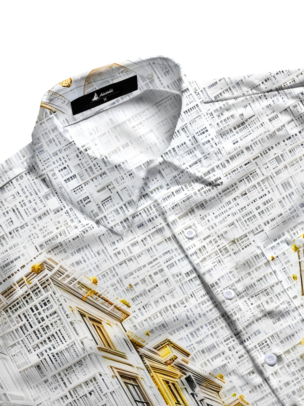 Street Men's Pocket Long Sleeve Shirts