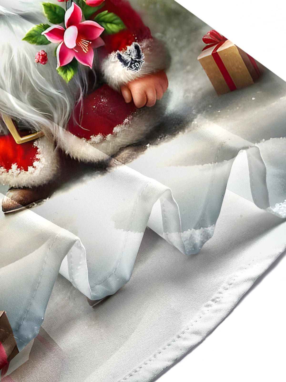 Christmas Gnomes Coconut Tree Men's Pocket Short Sleeve Shirts