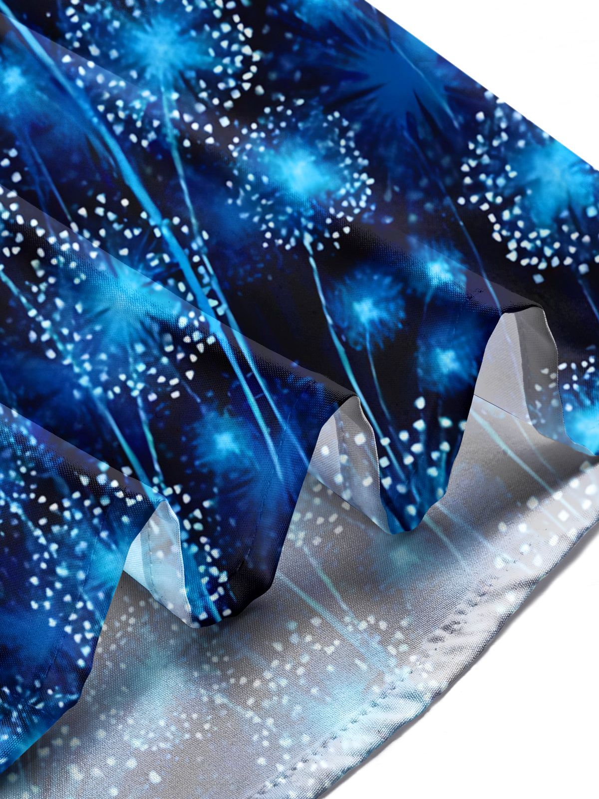 Dandelion Print Men's Pocket Long Sleeve Shirts