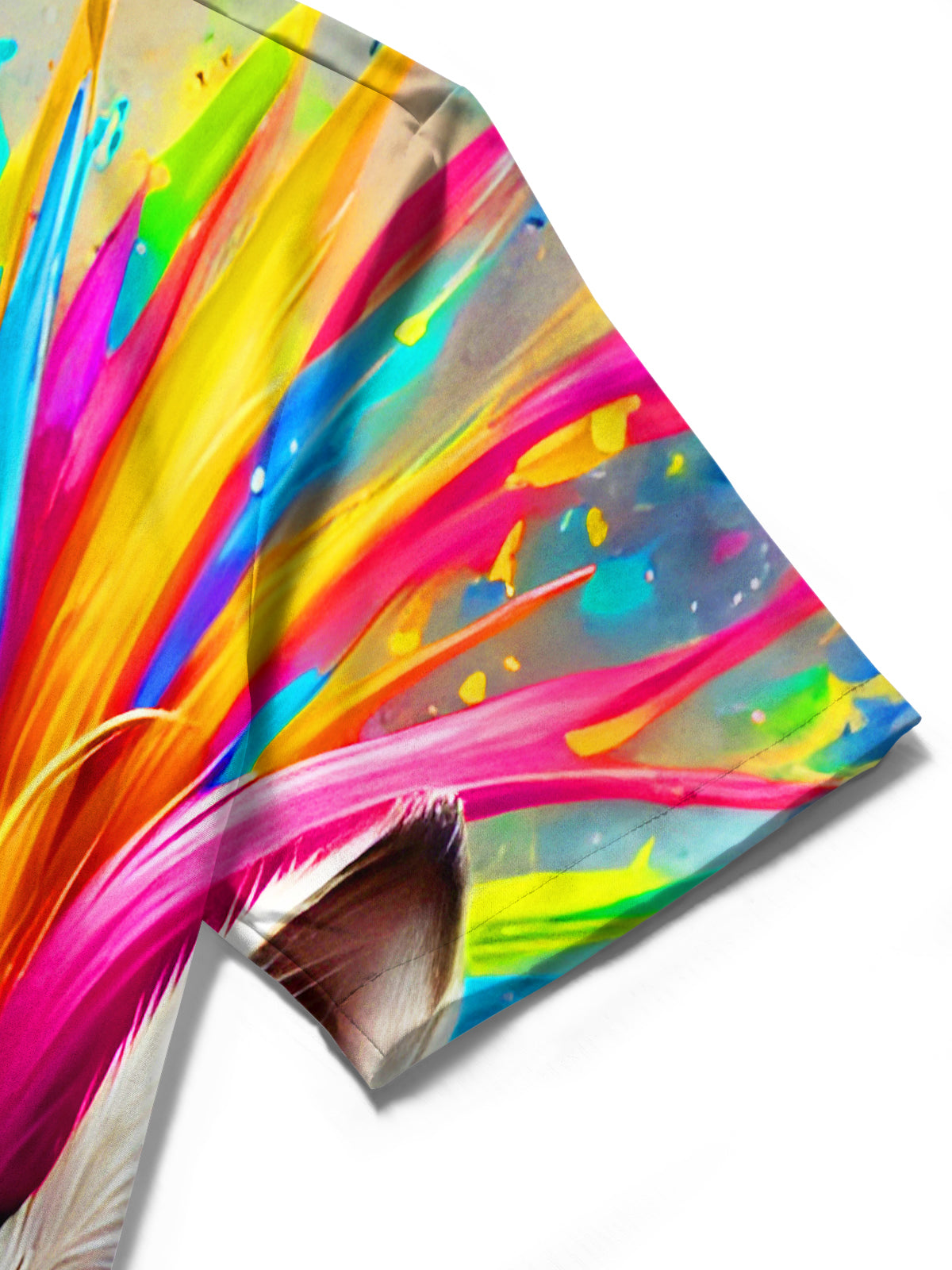 Funny Zebra Baring Teeth Men's Pocket Short Sleeve Shirts