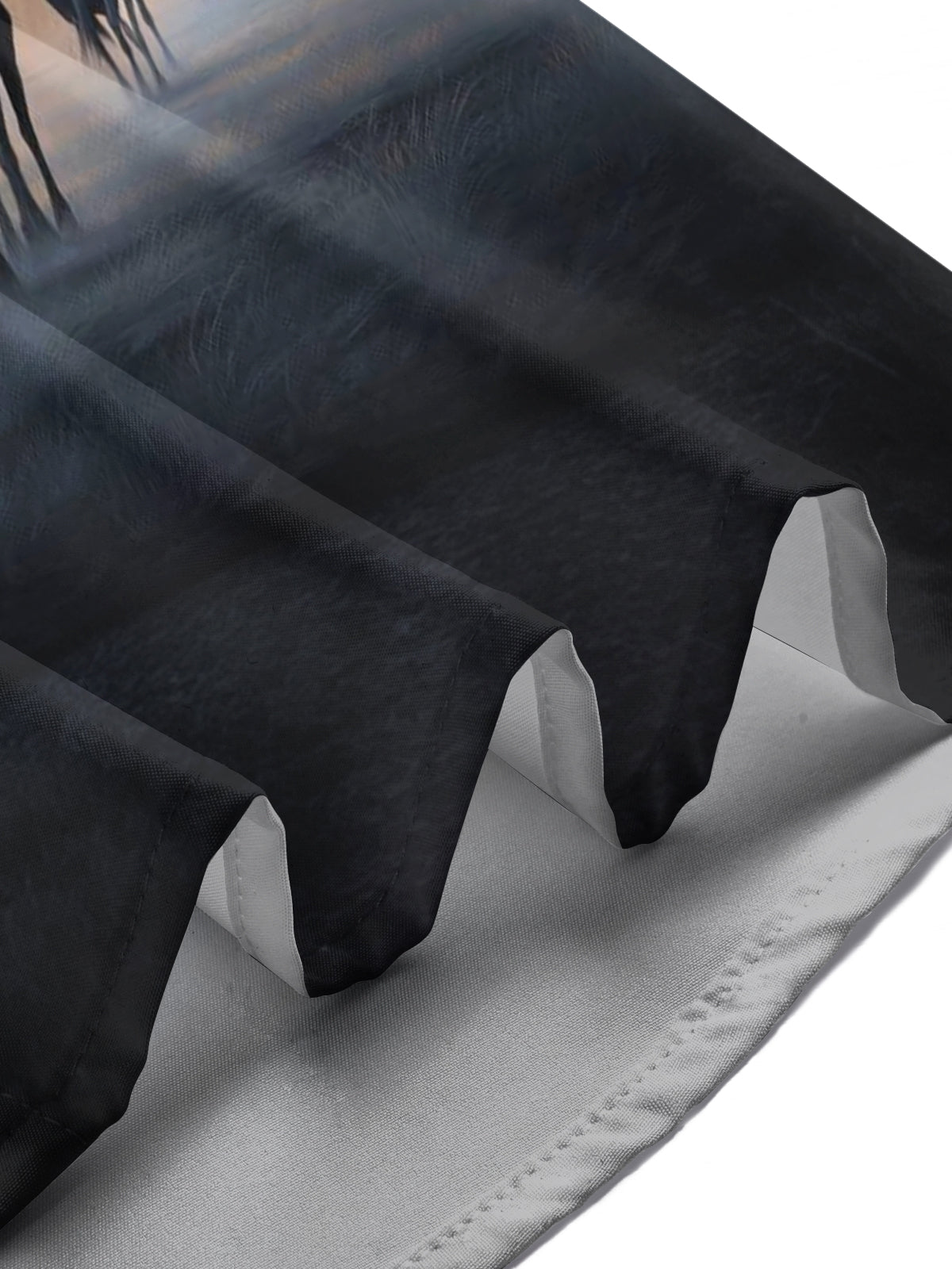 Wildebeest Tree Print Men's Pocket Short Sleeve Shirts