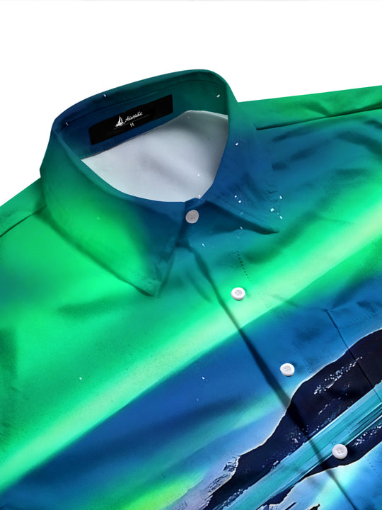 men's full sleeve shirt side view