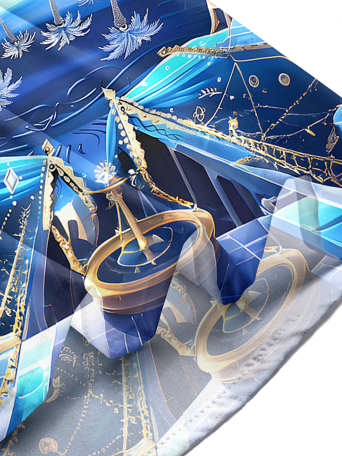 Coconut Tree Men's Pocket Long Sleeve Shirts