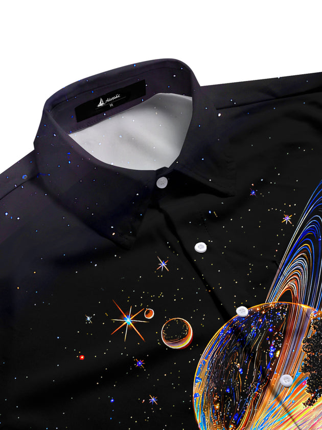 men's full sleeve shirt side view