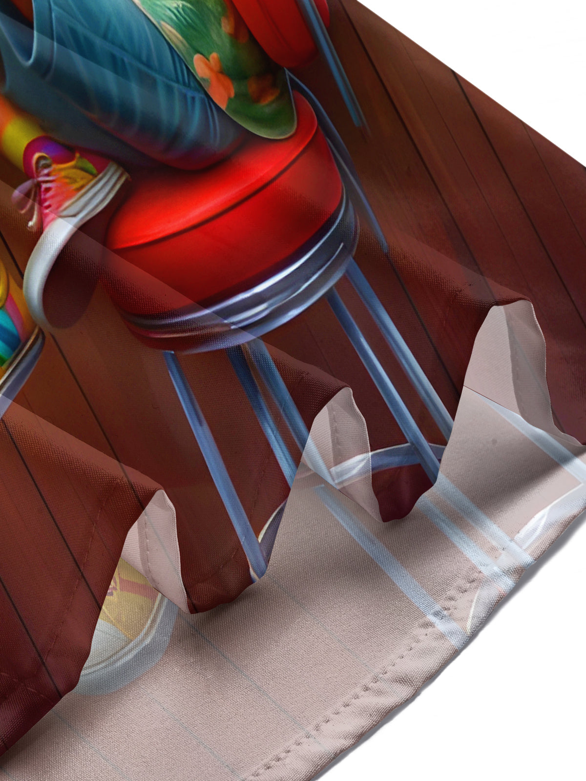 Funny Elderly Man Sitting At The Bar Men's Pocket Short Sleeve Shirts