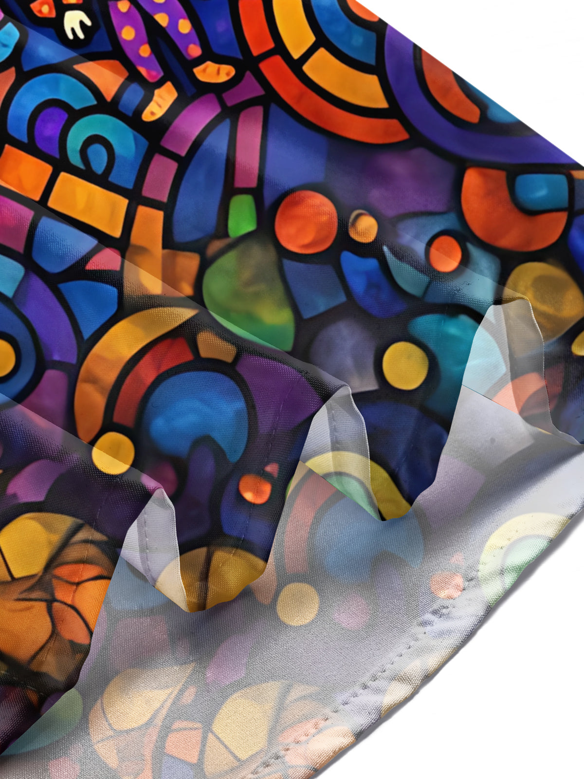 Clown Print Men's Pocket Short Sleeve Shirts