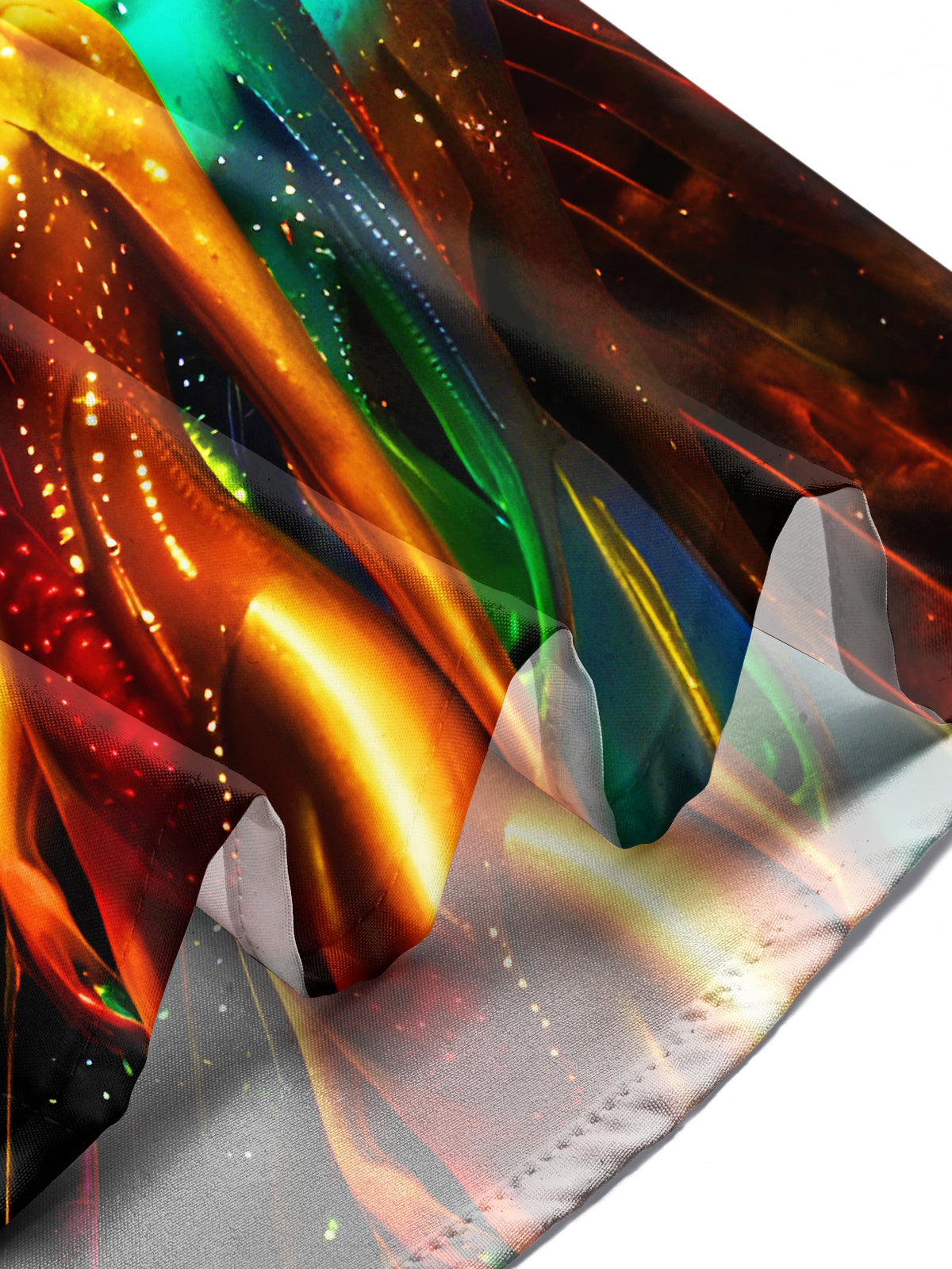 Fun Psychedelic Aliens Men's Pocket Short Sleeve Shirts