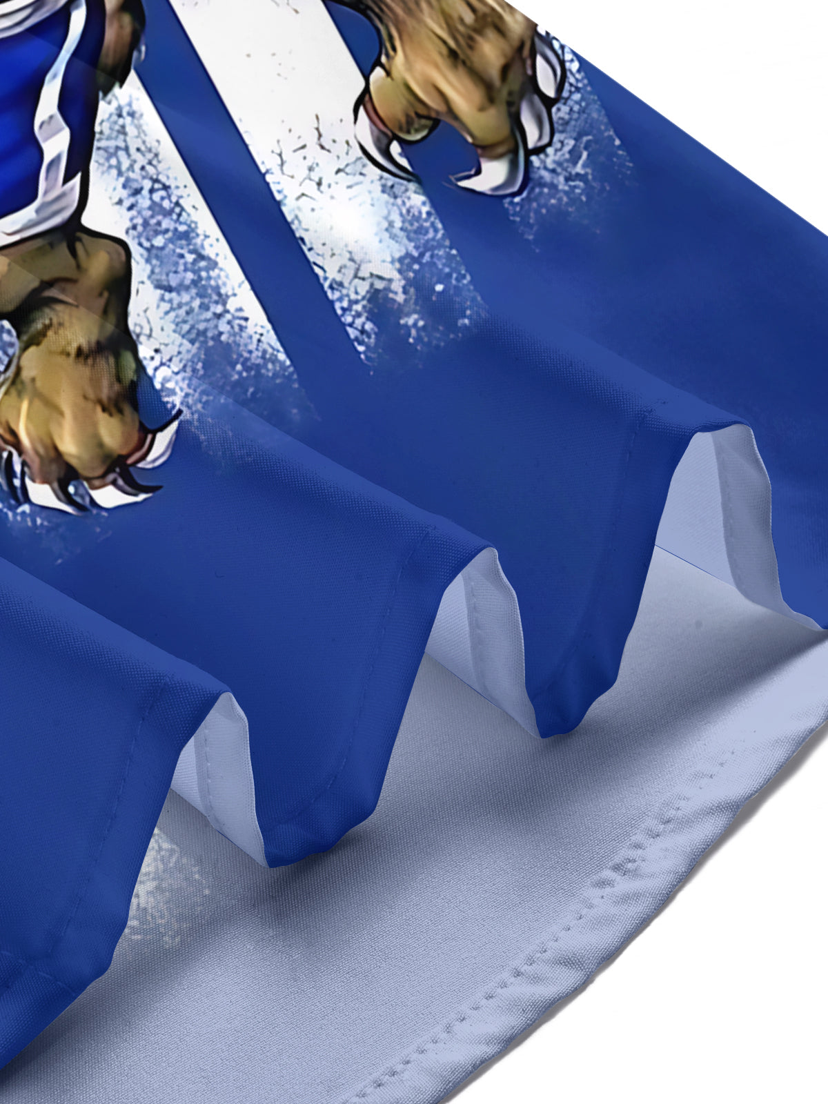 Wildcat Basketball Print Men's Pocket Short Sleeve Shirts