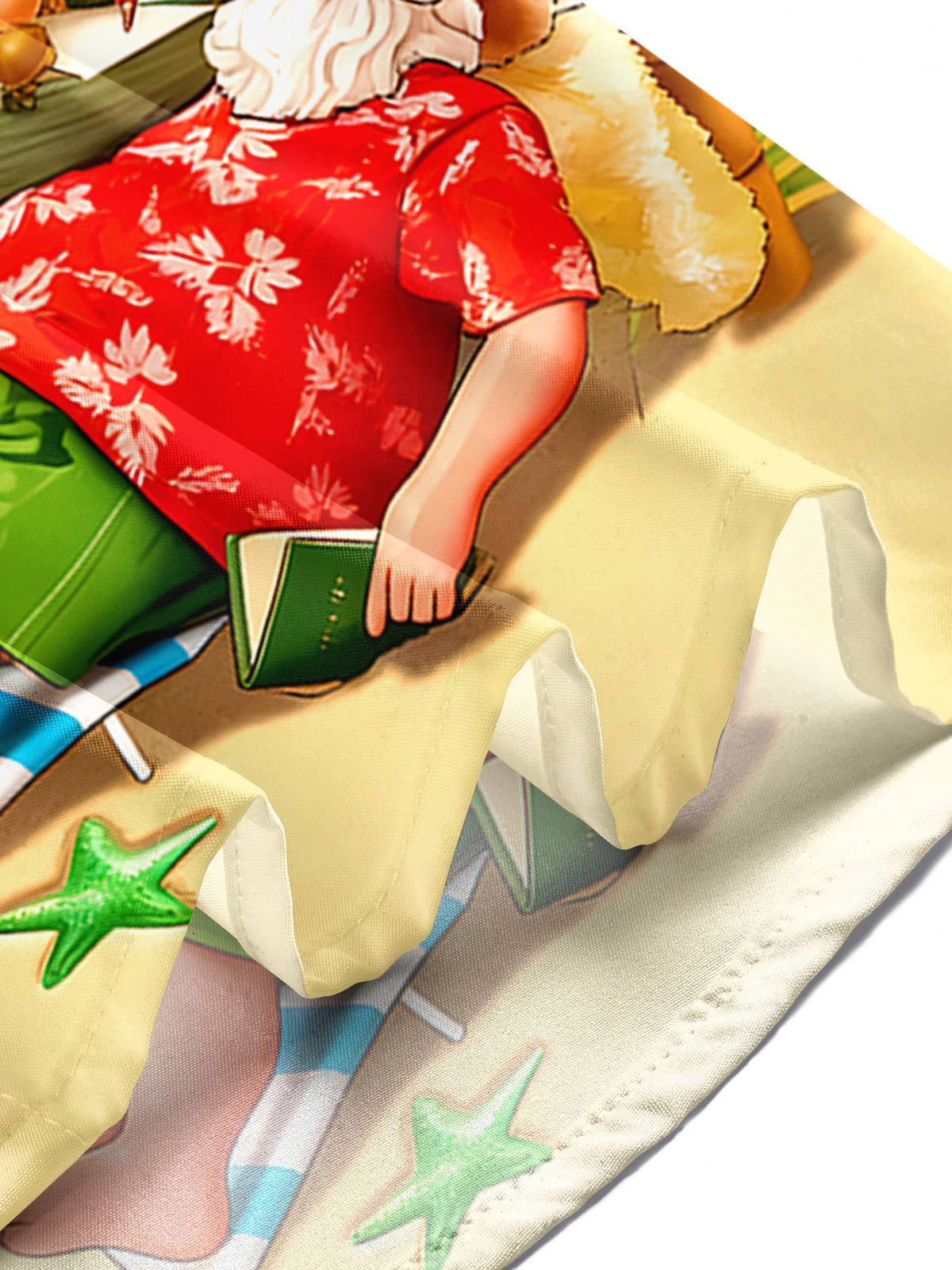 Santa Claus Men's Pocket Short Sleeve Shirts