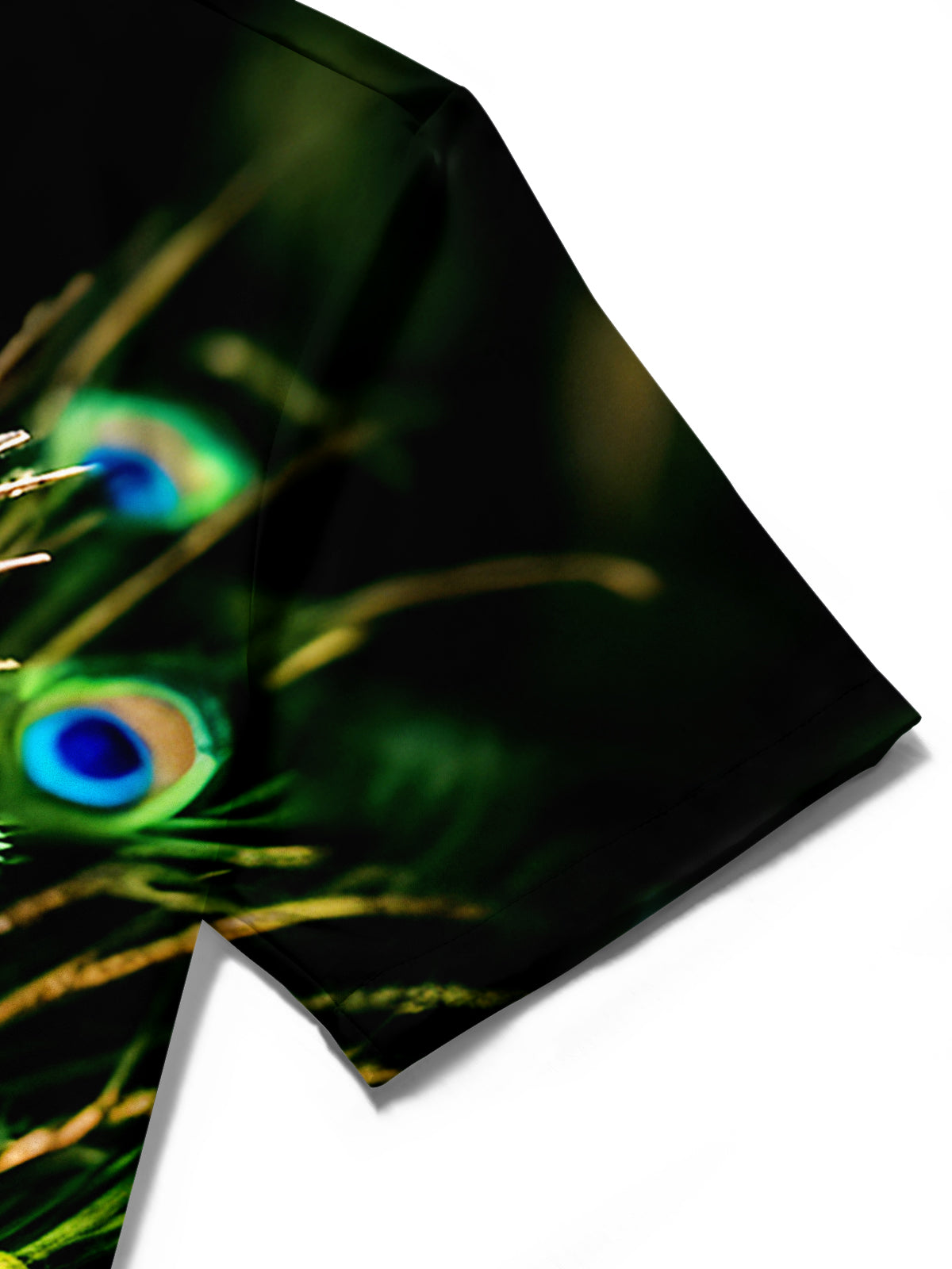 Peacock Men's Pocket Short Sleeve Shirts