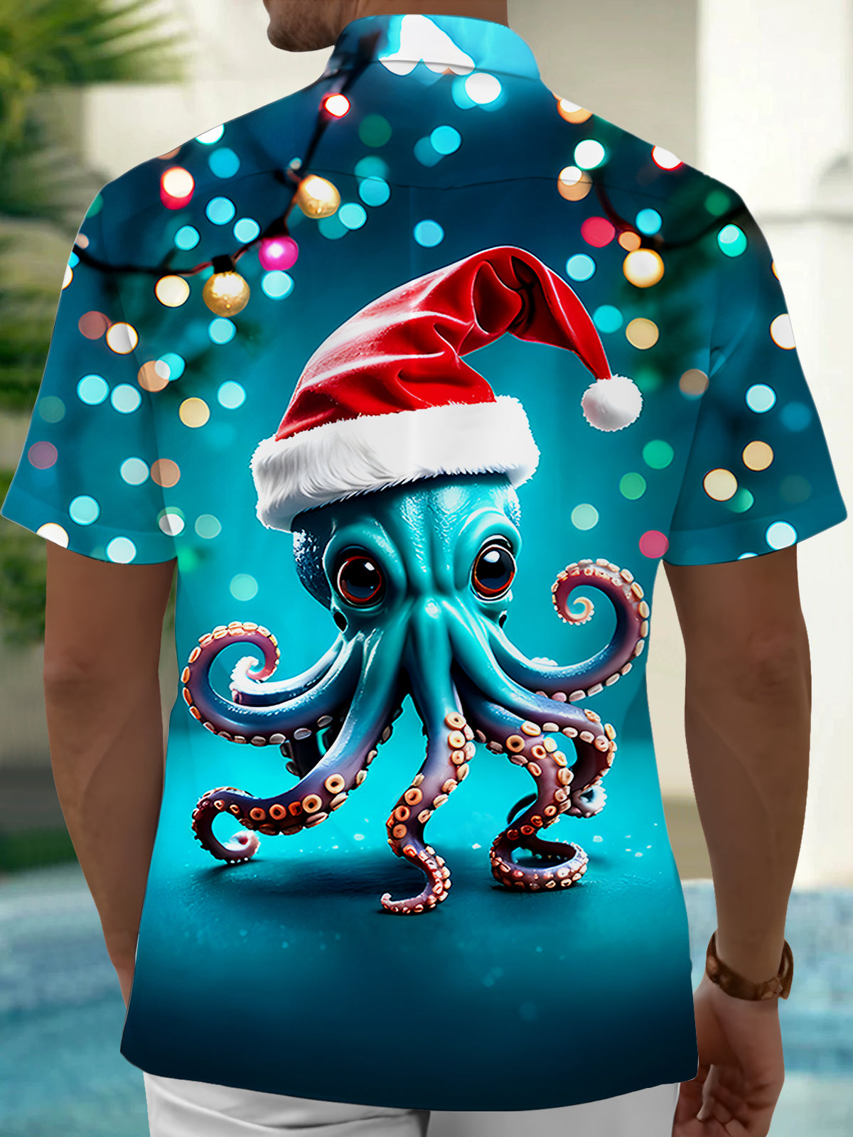 Octopus Men's Pocket Short Sleeve Shirts