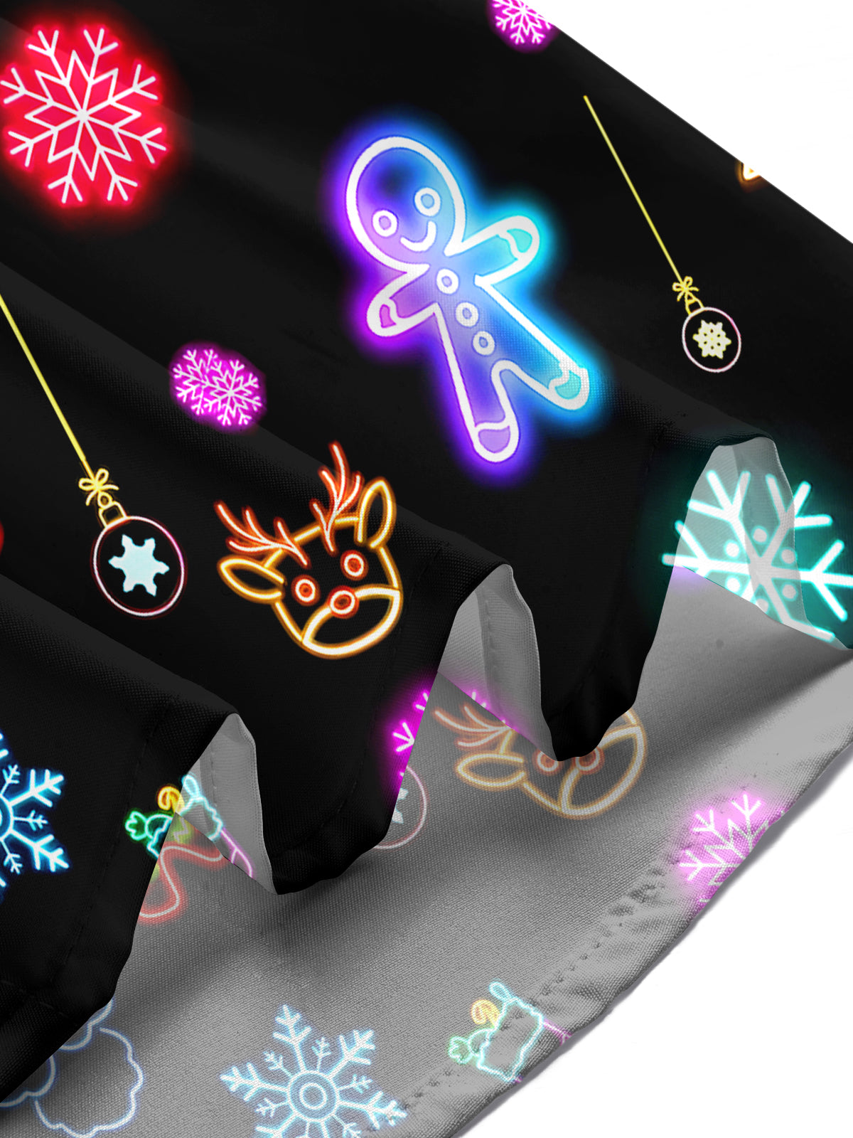 Christmas Men's Pocket Long Sleeve Shirts