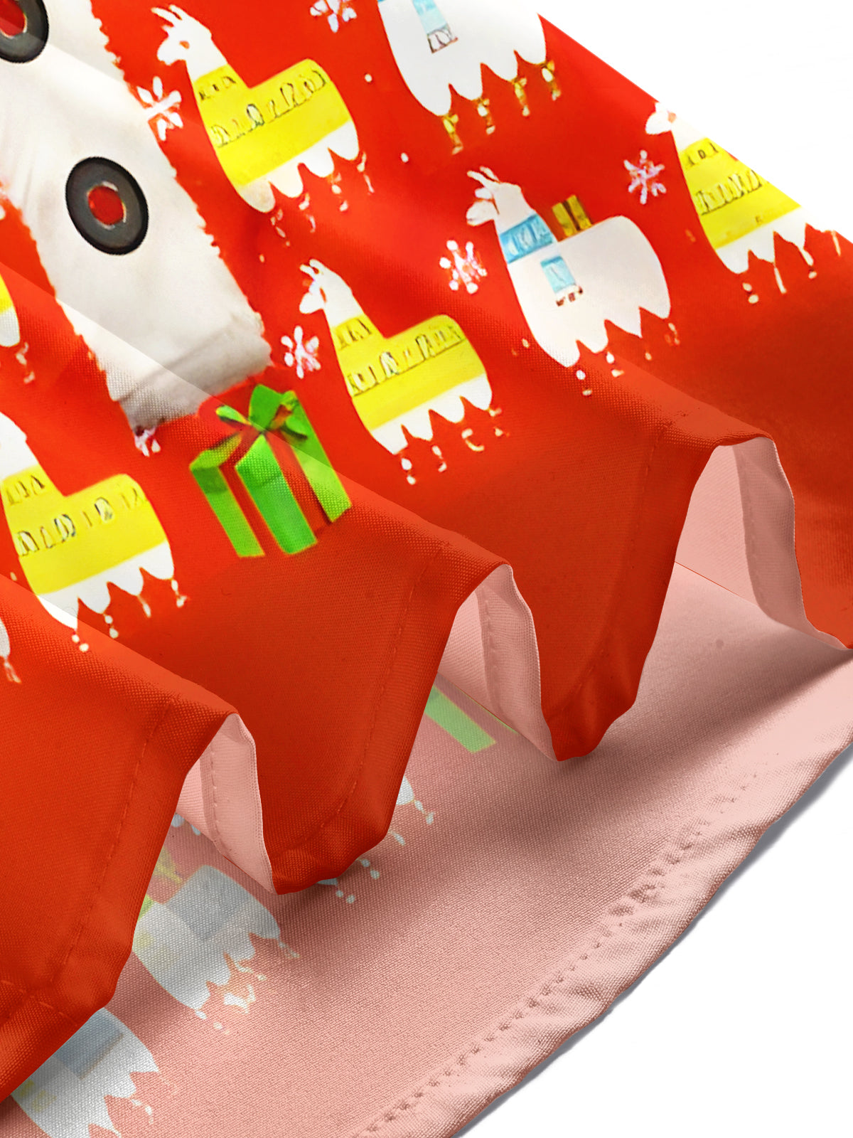 Fun Christmas Alpaca Xmas Men's Pocket Short Sleeve Shirts