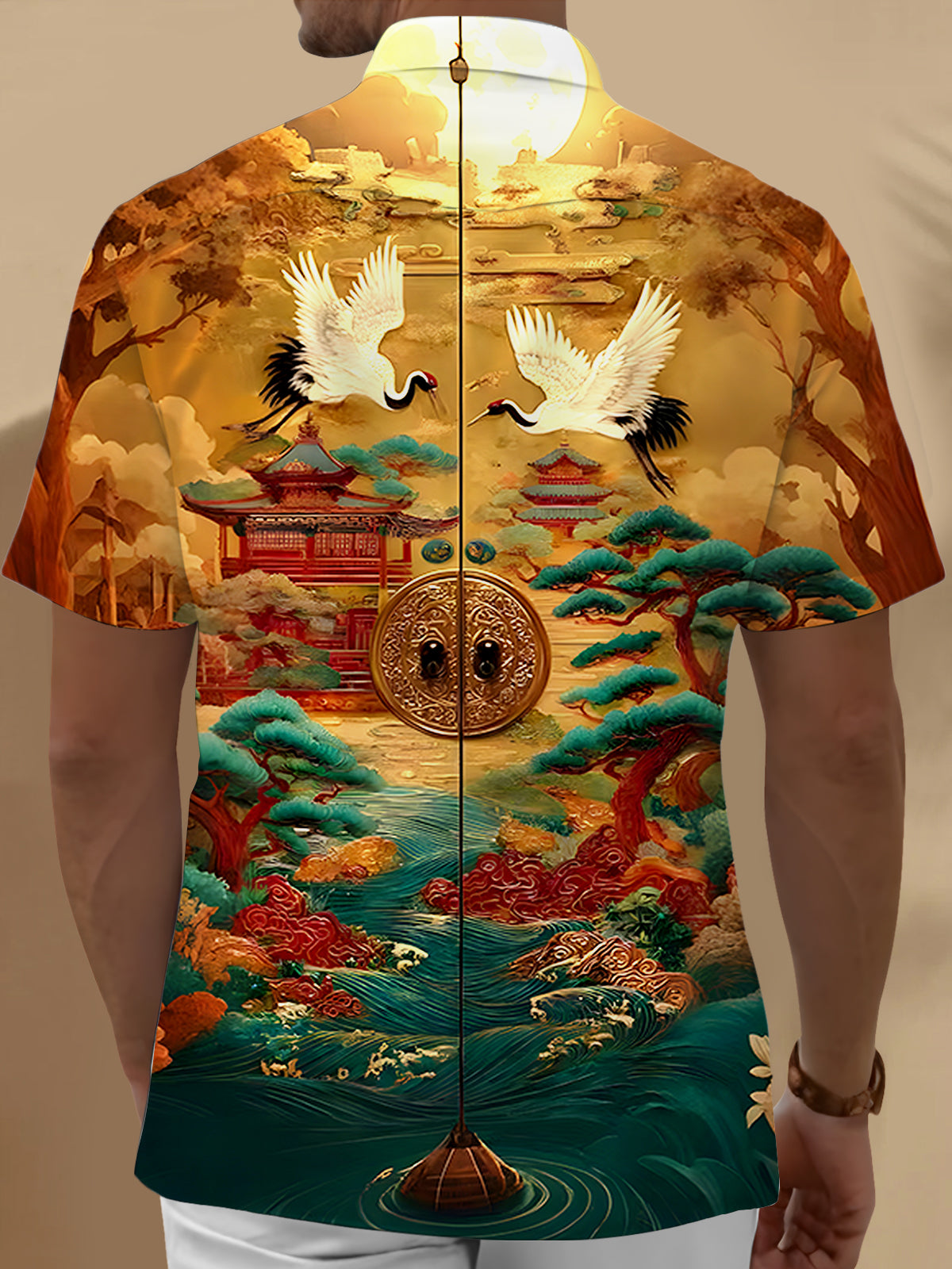 Crane Men's Pocket Short Sleeve Shirts