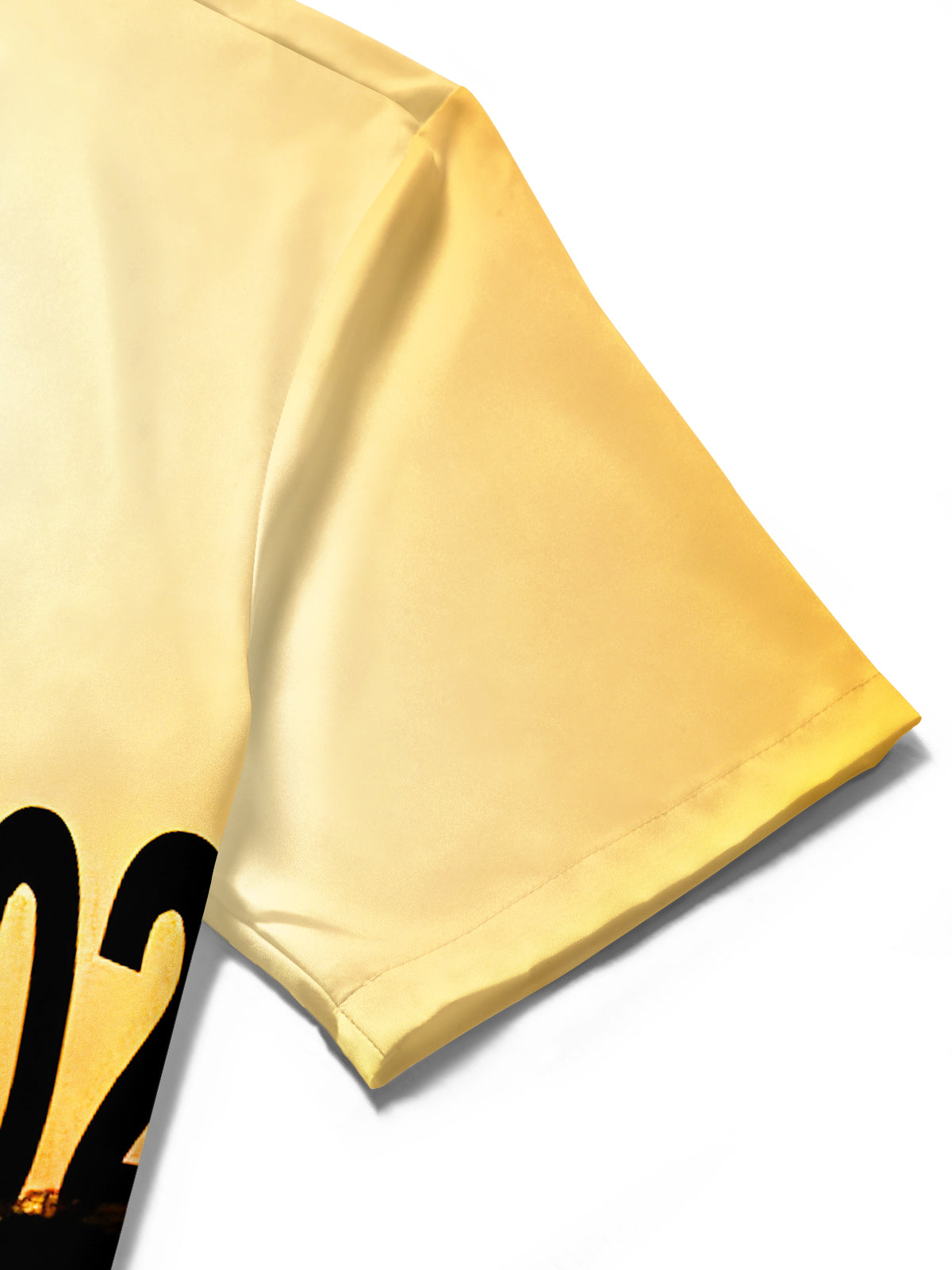 Fun Crossing Into The New Year Men's Pocket Short Sleeve Shirts