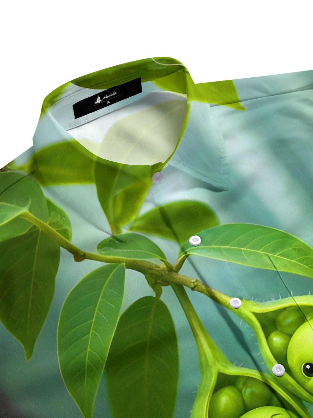 Fun Pea Men's Pocket Short Sleeve Shirts