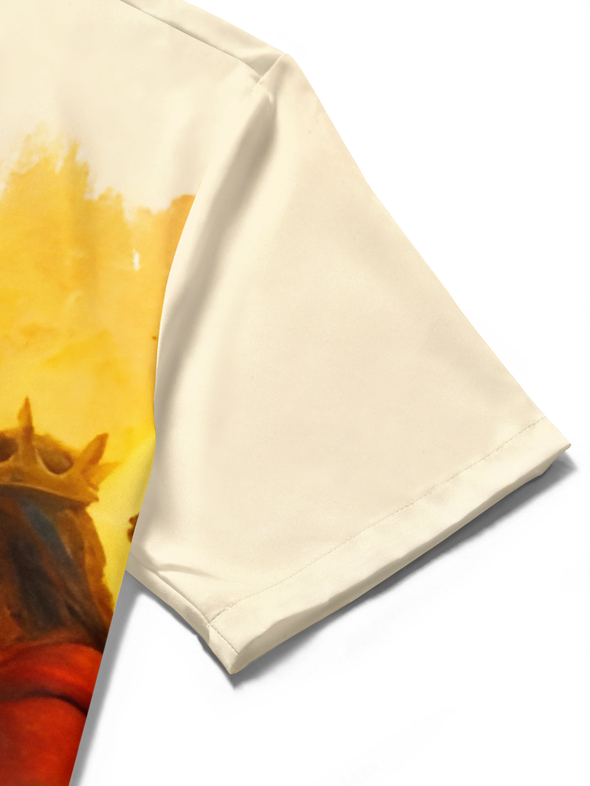 Art Jesus Religion Men's Pocket Short Sleeve Shirts