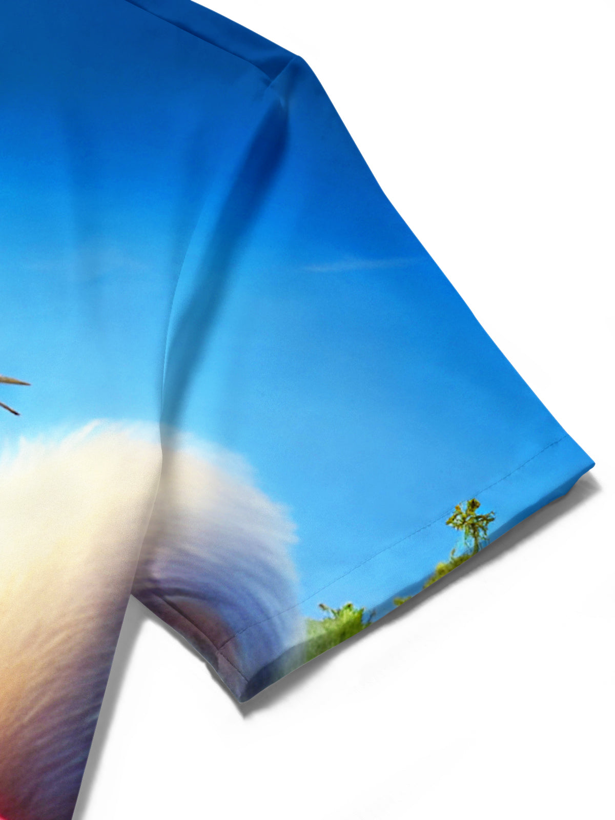 Fun Squirrel Beach Volleyball Lighthouse Men's Pocket Short Sleeve Shirts