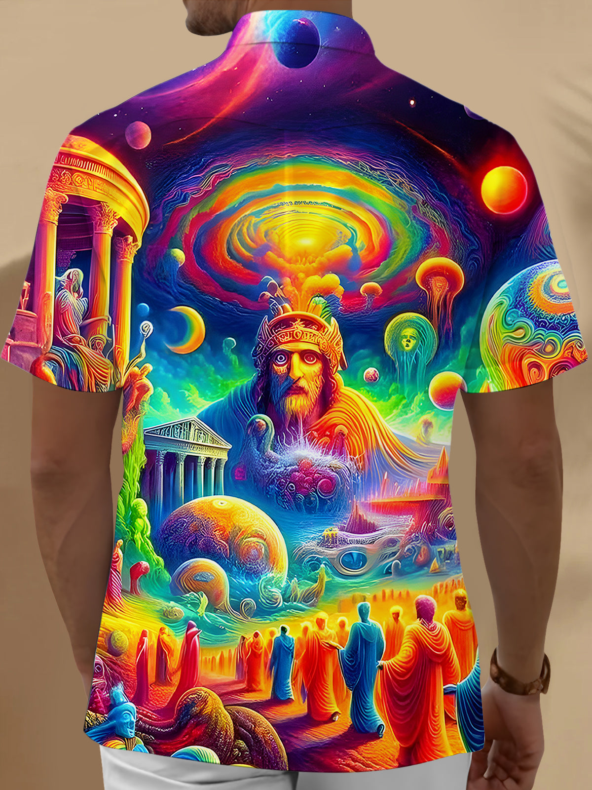 Religion Men's Pocket Short Sleeve Shirts