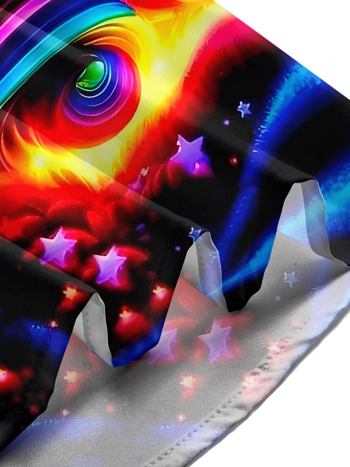 New Year Fireworks Men's Pocket Short Sleeve Shirts