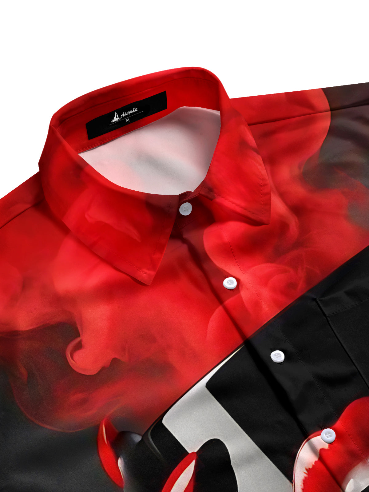 Lip Cup Art Print Men's Pocket Short Sleeve Shirts